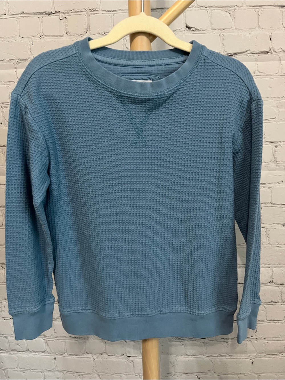 ⭐️⭐️ PICK 5 / $20 Cat & Jack Boys Light Blue Waffle Knit Crewneck Sweater